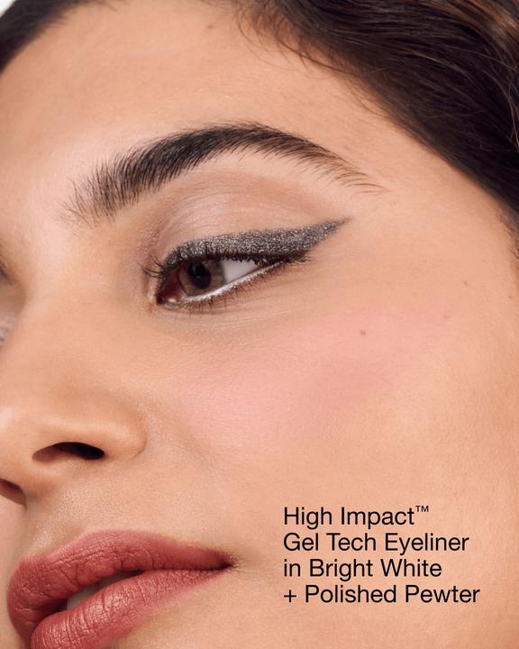 Actual product image Clinique High Impact Gel Tech Eyeliner Waterproof Smudge Resistant (07 Polished Pewter)