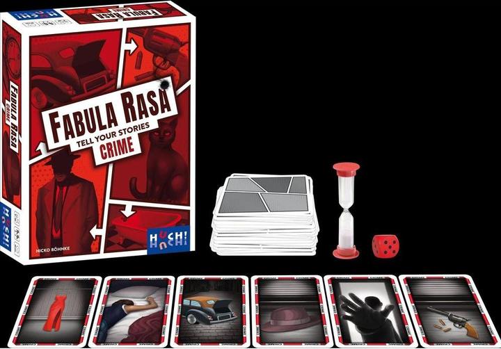 Produktbild 882080 - Fabula Rasa: Crime - Kartenspiel, für 2-5 Spieler, ab 8 Jahren (Deutsch, 2 - 5 Spieler)