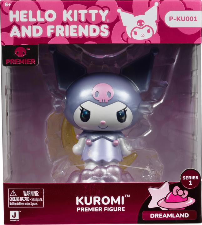 Produktbild Giochi Preziosi Hello Kitty Premier 4-Inch Figur - Kuromi Edition, Sammelfigur Kuromi Detail für Display o