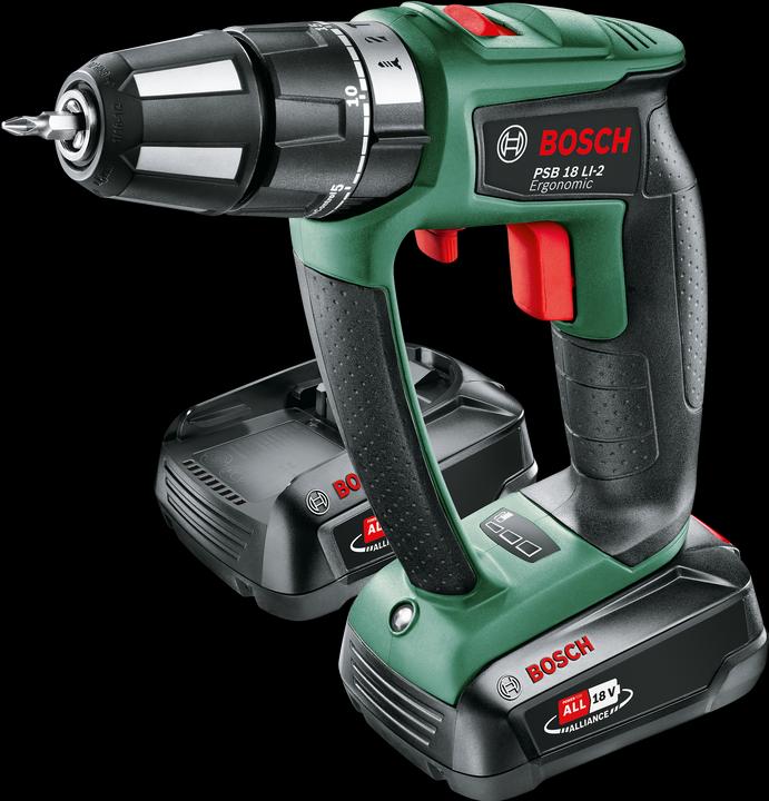Produktbild Bosch Home & Garden PSB 18 LI-2 Ergonomic (Akkubetrieb)