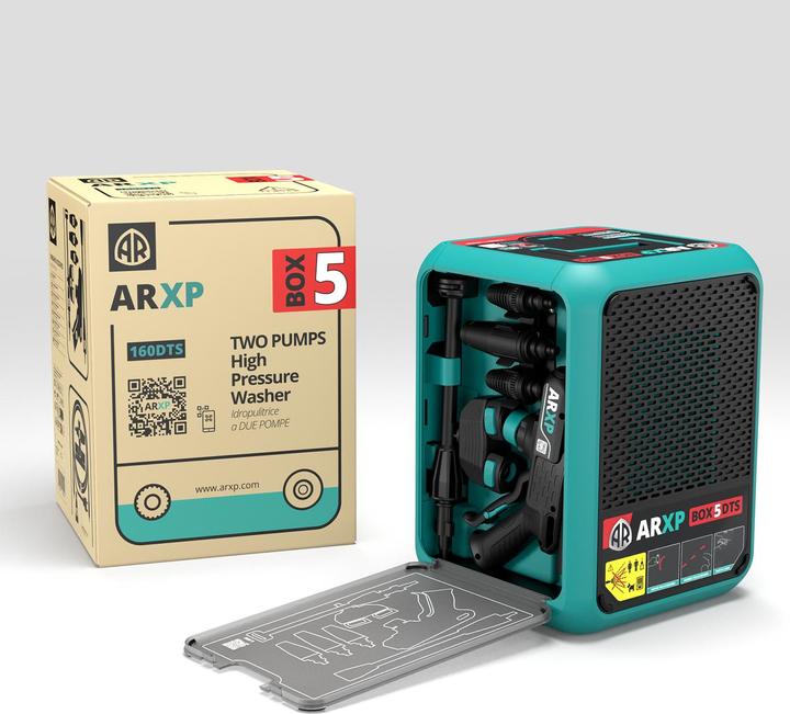 Actual product image Annovi Reverberi Annovi and Reverberi ARXP BOX5 160DTS with accessory compartment (Electrical connection)