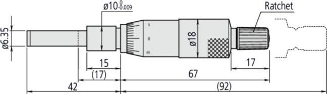 Produktbild Mitutoyo Einbaumikrometer