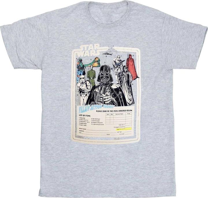 Produktbild Star Wars Villain Action Figures TShirt (M)