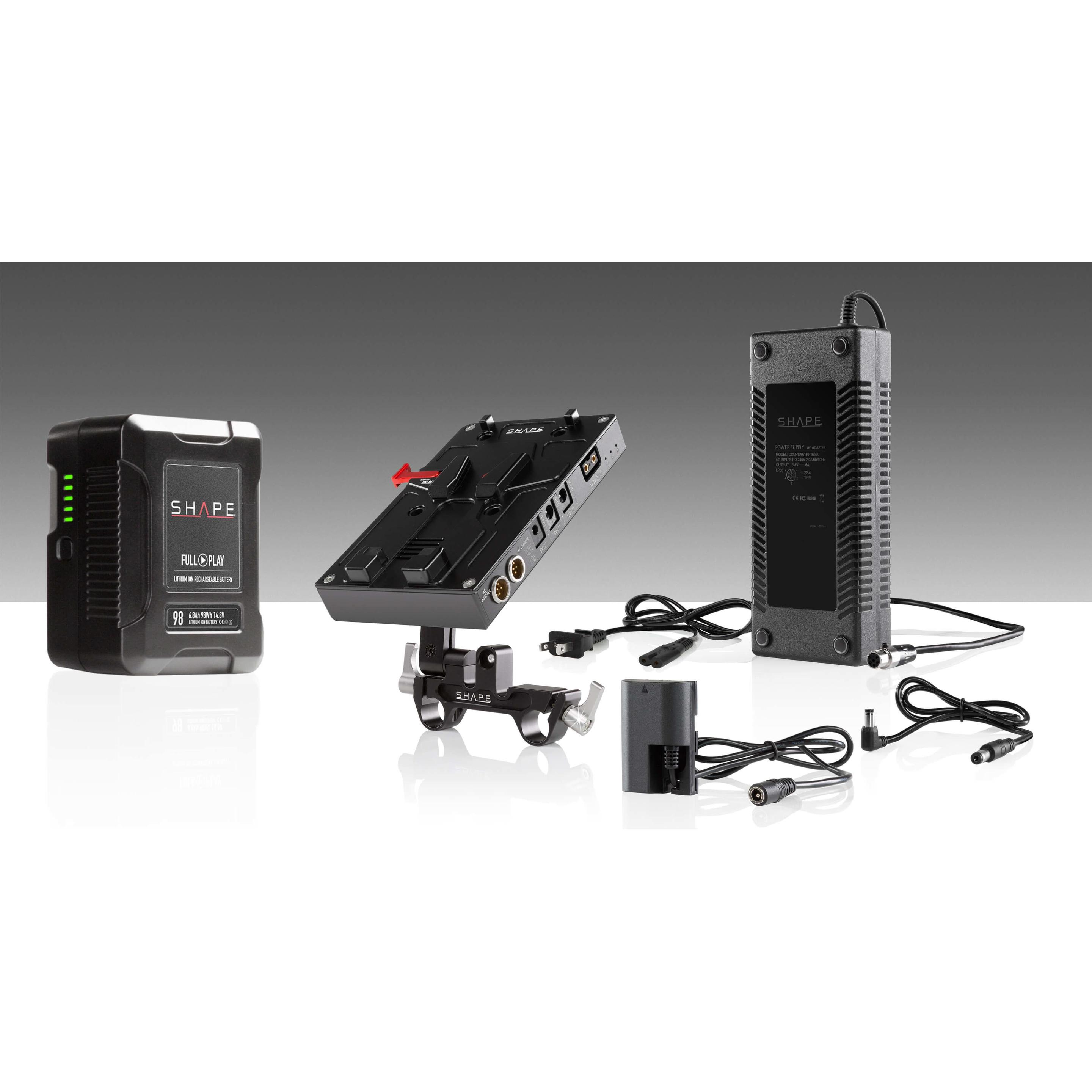 Thumbnail - Shape Kblpe (Ladegerät), Kamera Stromversorgung, Schwarz