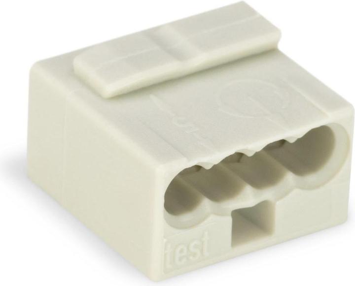 Wago Plug-in terminal block Micro-Wago 4-fold, 100 pieces