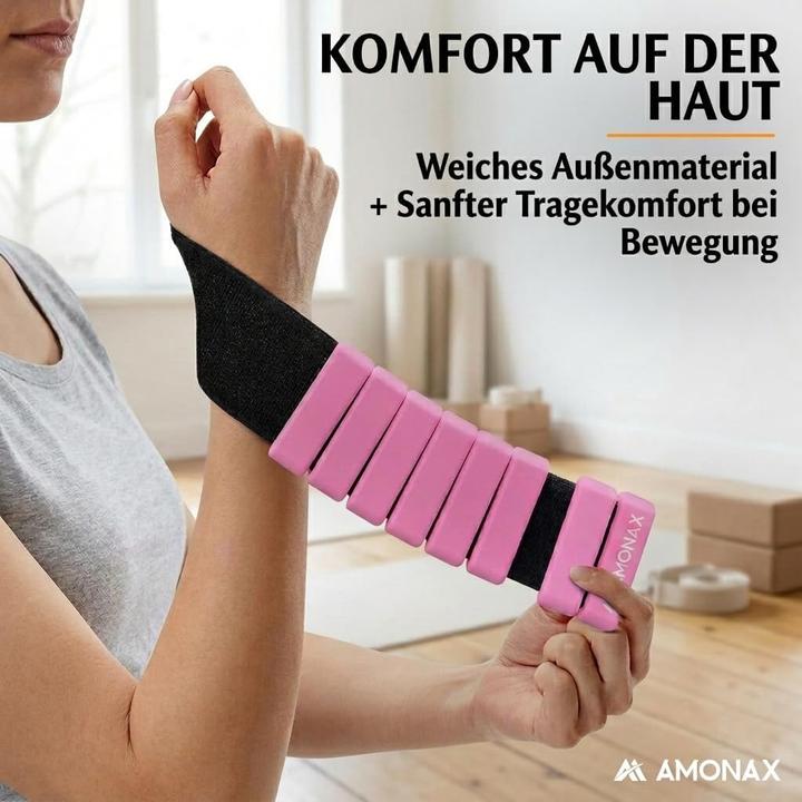 Produktbild Amonax Gewichtsmanschetten-Set, 2x0,5kg
