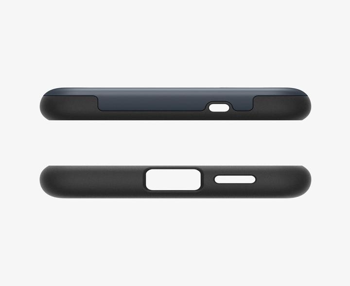 Actual product image Spigen Galaxy S25 Case Slim Armor (MagFit) Metal Slate (Samsung Galaxy S25)