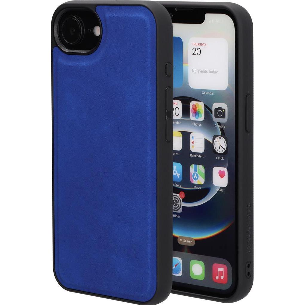 Mobiparts Classic Backcover Apple iPhone 16e Sapphire Blue (MagSafe Compatible) (Apple iPhone 16e), Cover smartphone, Blu