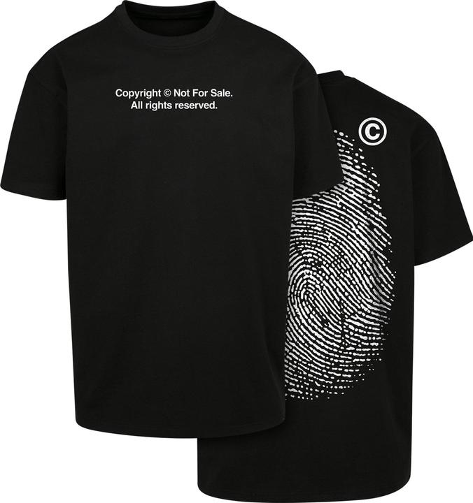 Produktbild Urban Classics Fingerprint Oversize Tee - 60443 (M)