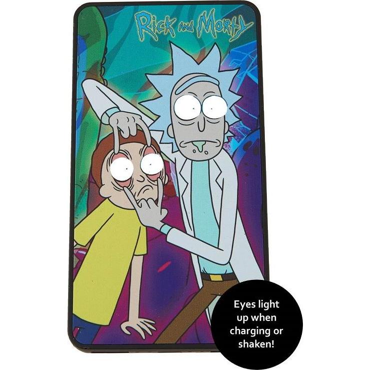Thumbnail - INNE Rick & Morty Powerbank 4000 mAh Light-Up Eyes (4000 mAh), Powerbank