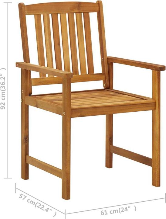 Actual product image vidaXL Gartenstuhl