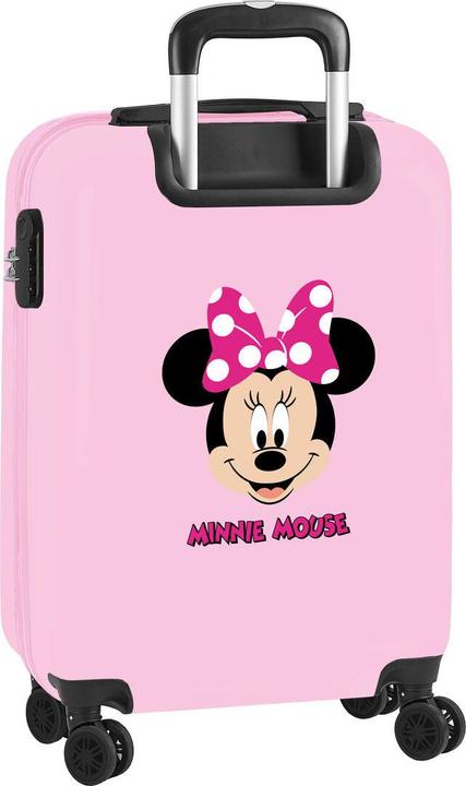 Actual product image Safta Minnie Mouse "Me Time" hand luggage trolley 20" - suitcase (40.10 l)