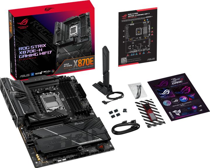 Productafbeelding ASUS ROG Strix X870E-H Gaming WIFI7 (AM5, AMD X870E, ATX)