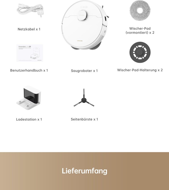 Actual product image Dreame L10s Pro Gen 2 (Vacuum mopping robot)