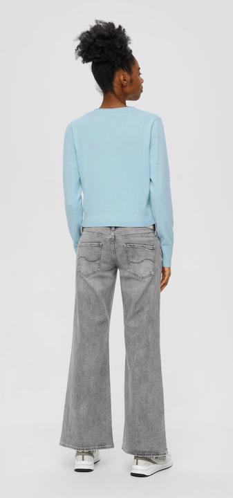 Produktbild s.Oliver Strickjacke Strickjacke aus Viskosemix (L)