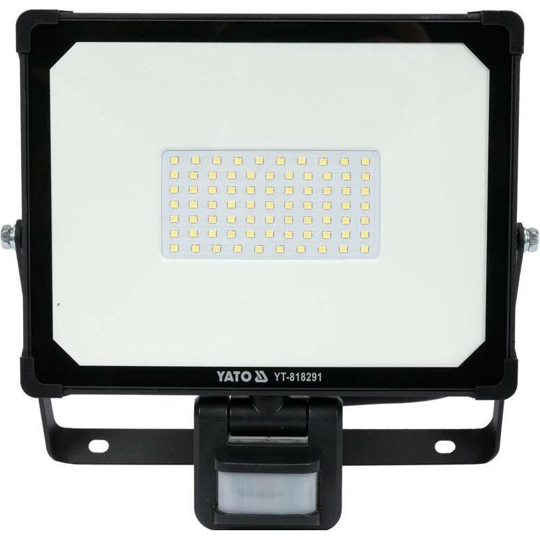 Thumbnail - Yato, Wandleuchte + Deckenleuchte, REFLEKTOR SMD LED 50W 4750LM Z CZUJNIKIEM RUCHU (4750 lm)