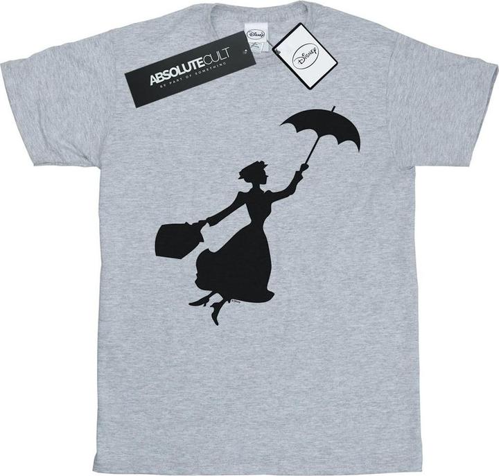 Immagine prodotto Disney Mary Poppins Flying Silhouette Maglietta Uomo (L)