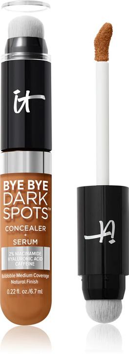 It Cosmetics Bye Bye Dark Spots Concealer + Brightening Serum 0.22 fl oz 44 Tan Warm (44 Tan Warm)