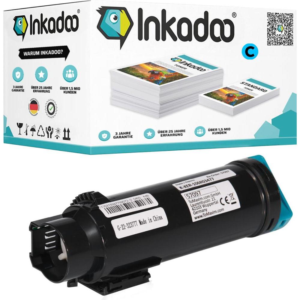 Inkadoo, Toner, Kompatibel Toner für Xerox Phaser 6510 NS (C)