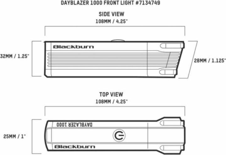 Produktbild Blackburn Dayblazer (1000 lm)