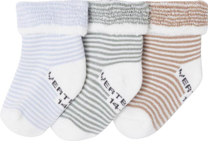 Actual product image Vertbaudet 3er-Pack dicke Socken mit Streifen, Baby (pack of 3, 17)
