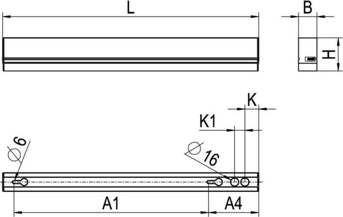 Produktbild Ridi Leuchten LED-Lichtleiste VLDF-F139DAWS300B840