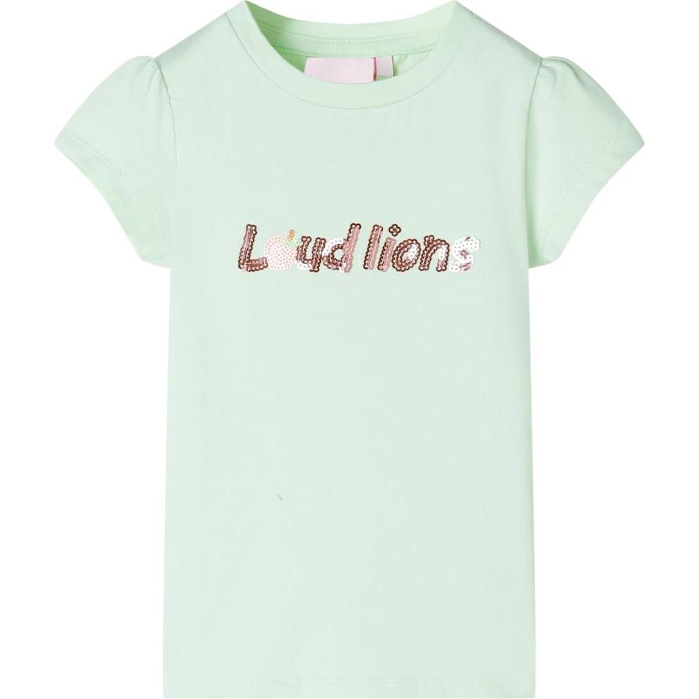 VidaXL, Jungen, Shirt, Izidor, Grün, (92)