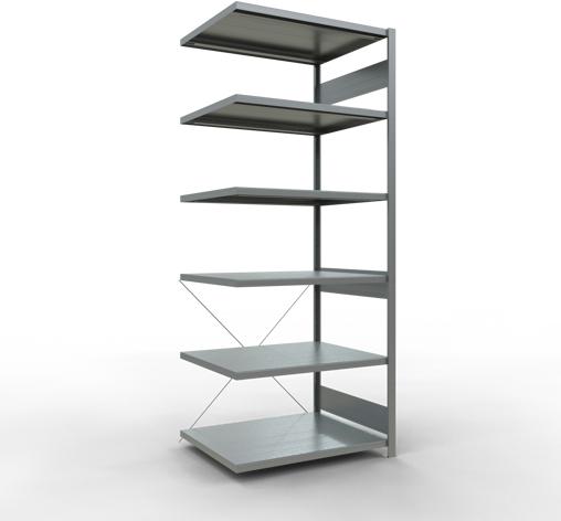 Actual product image Schulte Lagertechnik MULTIplus330 boltless bay system with cross brace