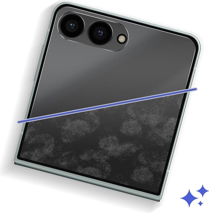 Actual product image Samsung Screen Protector (2 Piece, Samsung Galaxy Z Flip7)