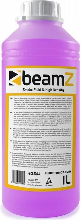 Actual product image BeamZ Fog Fluid 1L High-Density (Fog fluid)