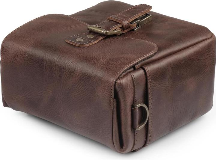 Produktbild MegaGear Borsa Messenger per Fotocamera in Vera Pelle (Kamera Schultertasche)