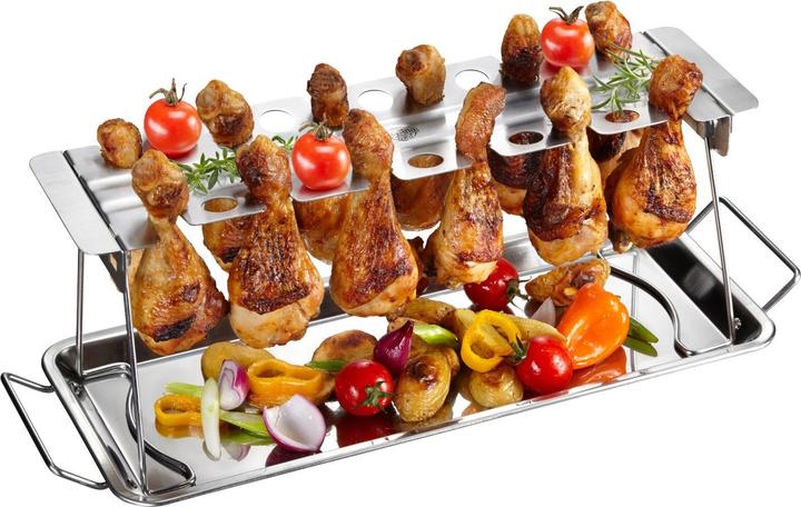 GEFU Hähnchenkeulen Halter BBQ