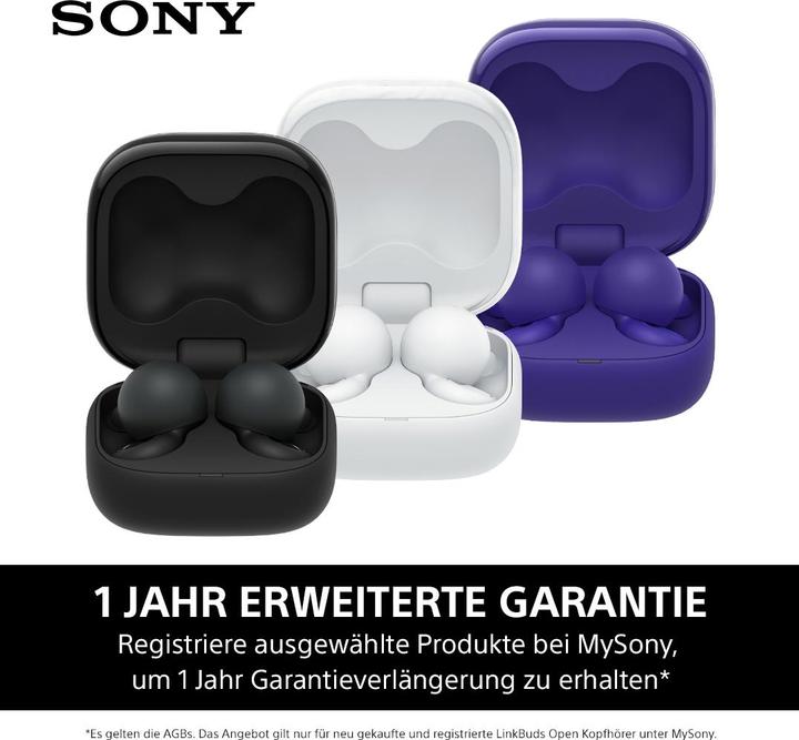 Immagine prodotto Sony LinkBuds Aperto (Nessuna cancellazione del rumore, 8 h, Senza fili)