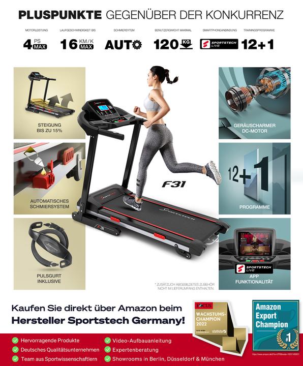 Actual product image Sportstech F31