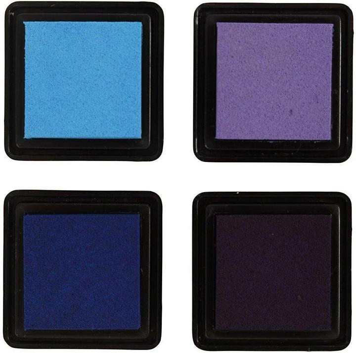 Produktbild Creativ Company Stempelkissen Ink Pad Blau, Lila