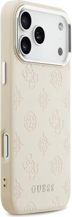 Image du produit Guess Smooth PU Leather Peony Pattern Case für Apple iPhone 17 Pro Max - beige (Apple iPhone 17 Pro Max)