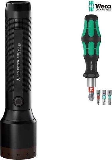 Actual product image Ledlenser ® Promotional items/Bundle Home Life P6RCoreWERAScrewdr