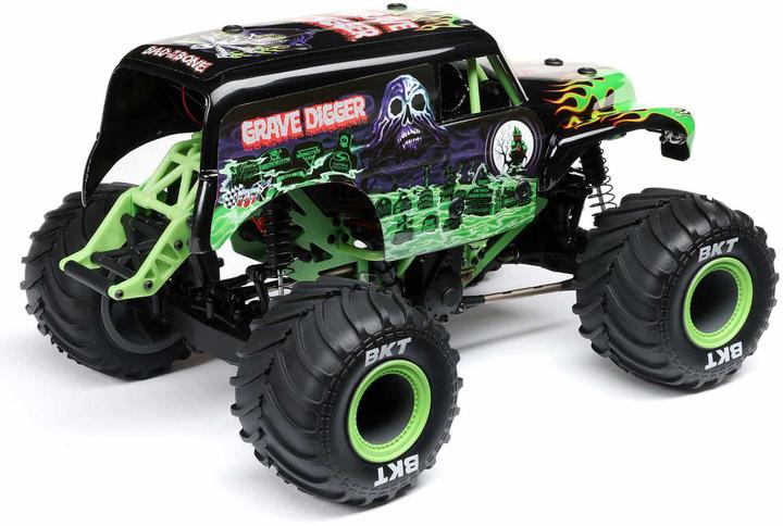 Actual product image Losi M.TRUCK GRAVE DIGGER RTR 4WD 1:18 EP (RTR Ready-to-Run)