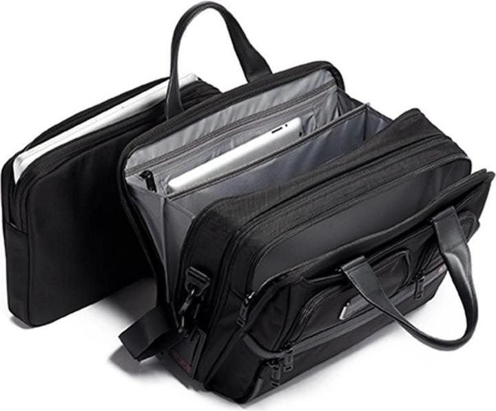 Actual product image Tumi Alpha 3 Expandable Organizer Laptop Brief