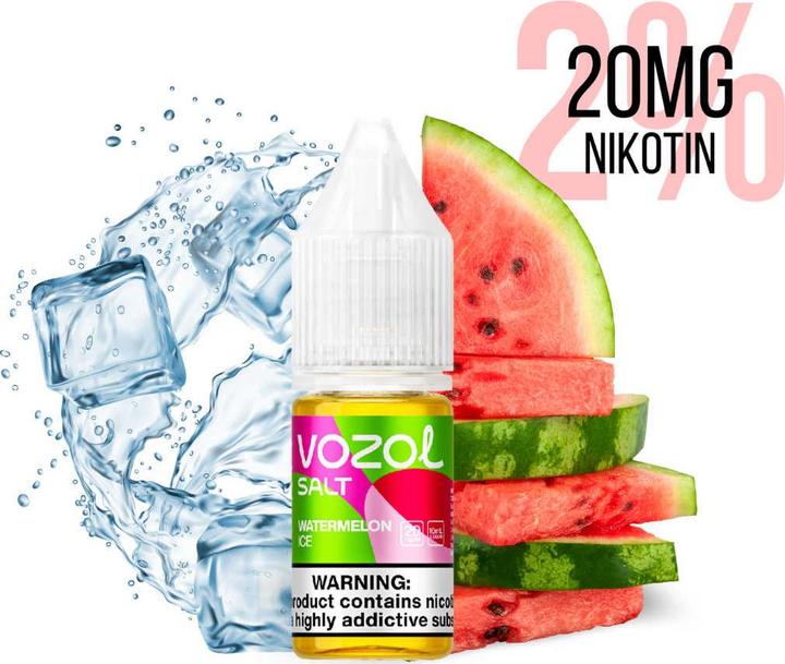 Produktbild Vozol Liquids 20mg, Watermelon ICE (Wassermelone)