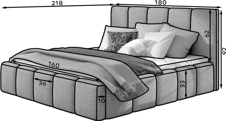 Produktbild ELTAP Bed (160 x 200 cm)
