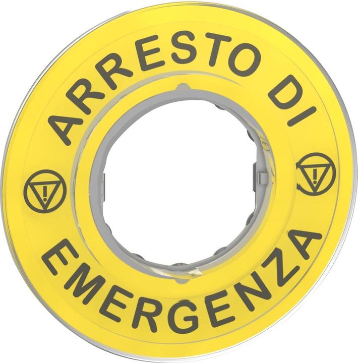 Produktbild Schneider Electric 60mm Arresto De Emergenza Legend Plate