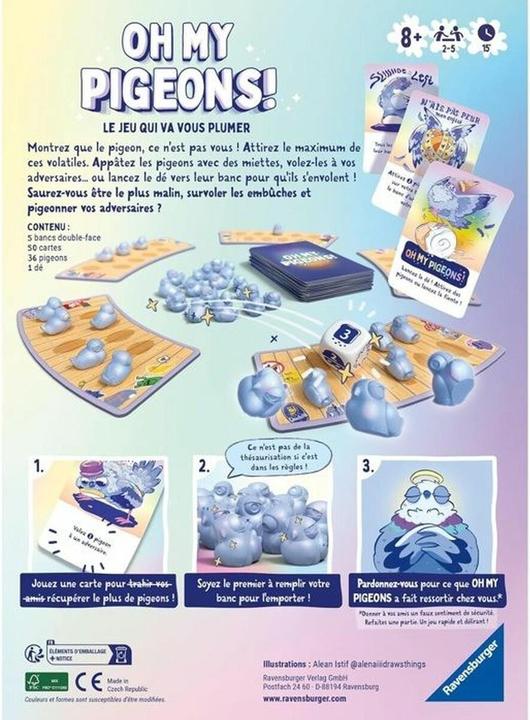 Immagine prodotto Ravensburger Piccioni! (Francese)