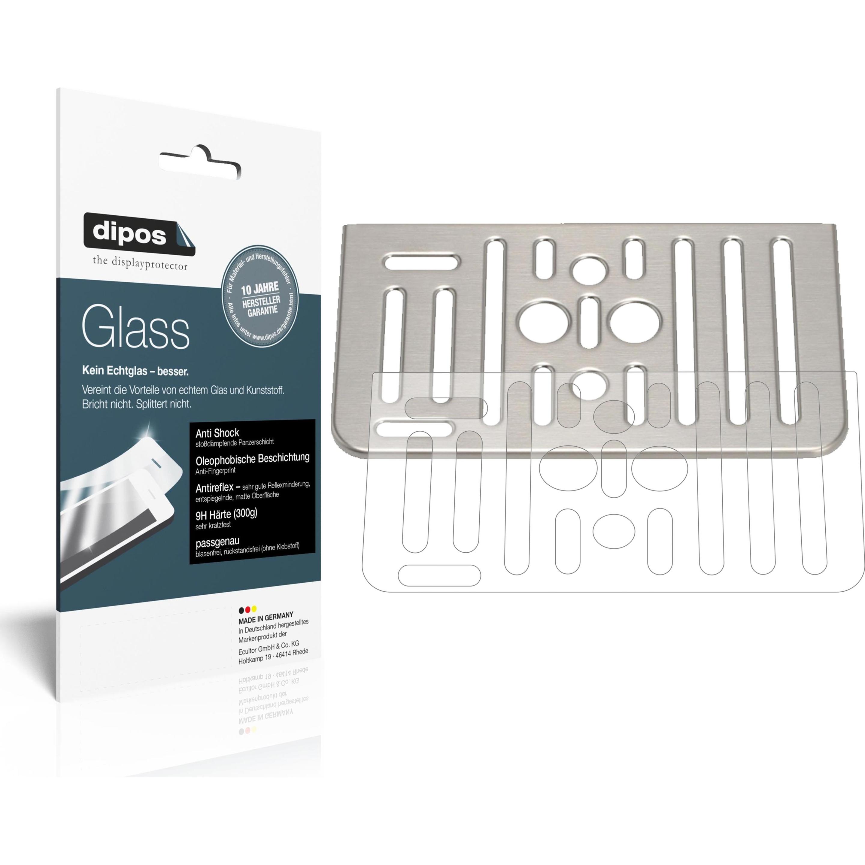 Dipos Displayschutz Anti-Shock, Zubehör Kaffeemaschinen, Transparent
