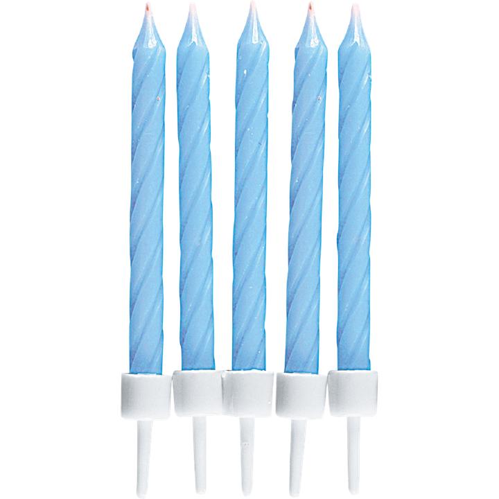 Actual product image Städter Candles light blue, 10 pieces (10 pcs.)