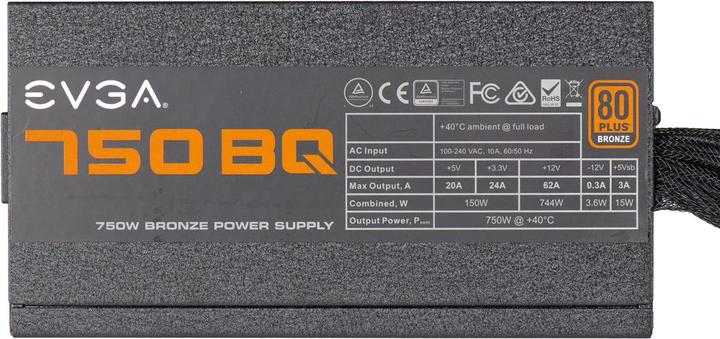 Actual product image EVGA Bq (750 W)