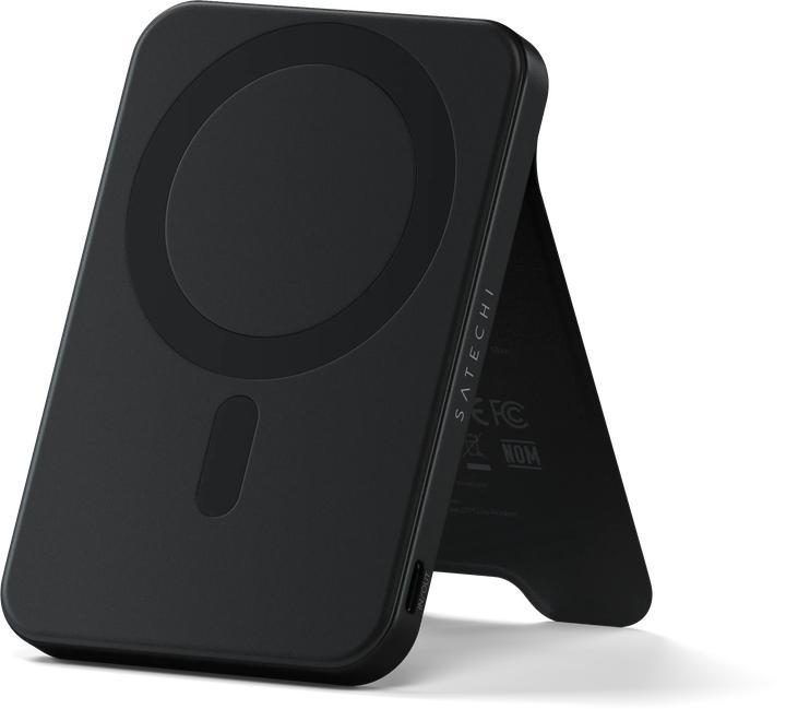 Satechi OntheGo Magnetic Qi2 Powerbank Stand 5000 mAh Black (5000 mAh, 15 W)