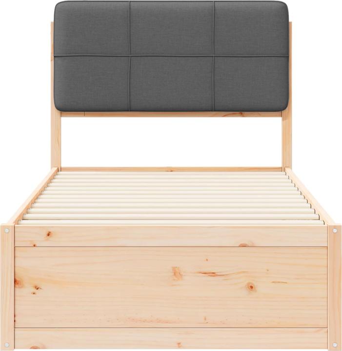 Image du produit vidaXL Moderner Bettrahmen (90 x 190 cm)
