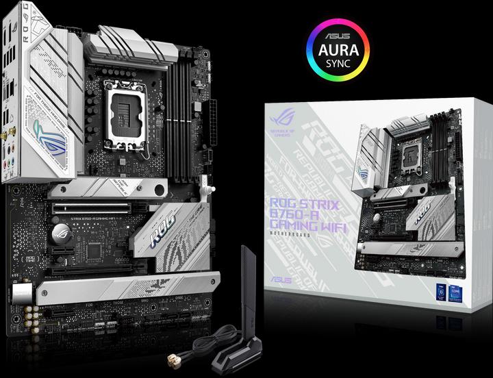 Produktbild ASUS ROG STRIX B760-A GAMING WIFI (LGA 1700, Intel B760, ATX)