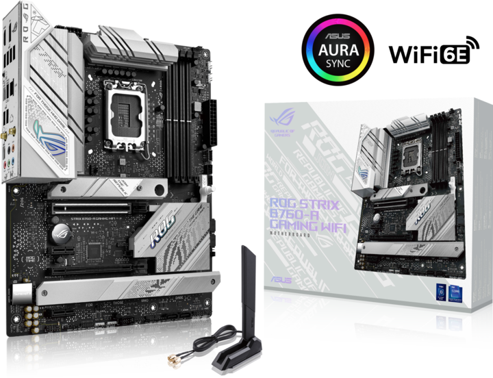 Produktbild ASUS ROG STRIX B760-A GAMING WIFI (LGA 1700, Intel B760, ATX)